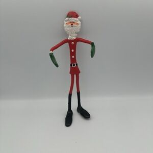 1978 Amscan Bendy Bendable Santa Claus Christmas #44020 10"